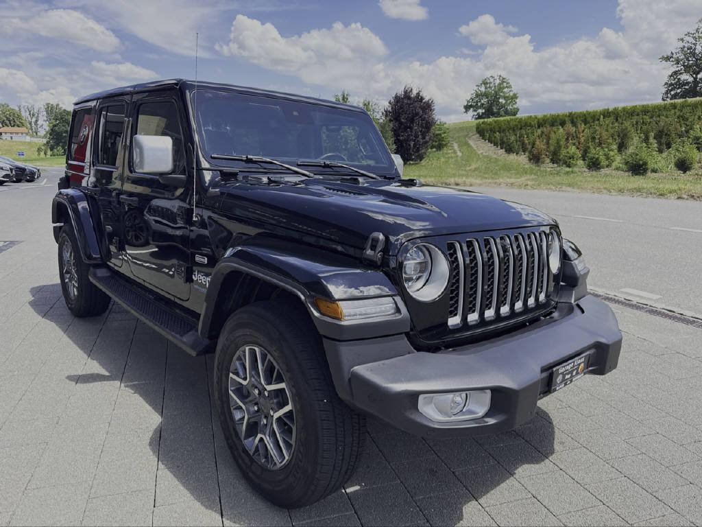 JEEP Wrangler 2.0 Turbo Sahara Unlimited 4xe, Plug-in-Hybrid Petrol/Electric, Second hand / Used, Automatic - 5