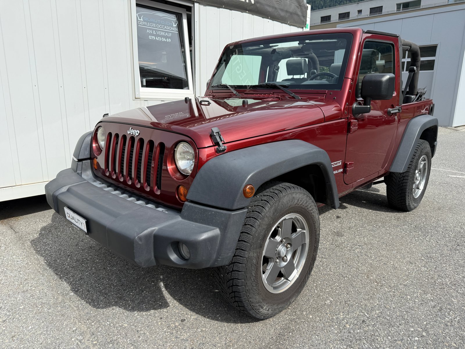 JEEP Wrangler 2.8 CRD Sport Automatic Softtop *FRISCH AB MFK, Diesel, Second hand / Used, Automatic - 7