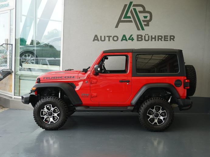 JEEP Wrangler 2.0 T Rubicon 4x4 272 PS mit AHK und Abstandsr, Petrol, Second hand / Used, Automatic