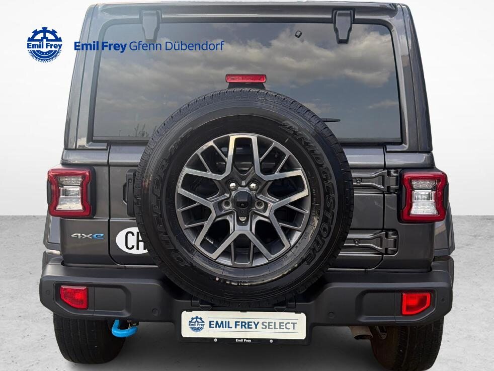 JEEP Wrangler 2.0 Turbo Sahara Unlimited 4xe, Hybride Rechargeable Essence/Électricité, Occasion / Utilisé, Automatique - 4