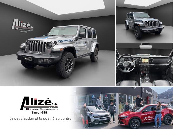 JEEP Wrangler 2.0 PHEV Unlimited Rubicon DT Automatic, Plug-in-Hybrid Benzin/Elektro, Occasion / Gebraucht, Automatik