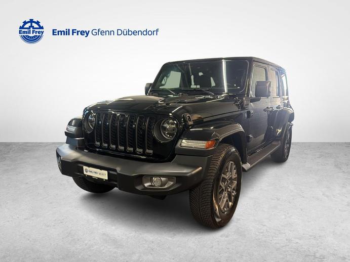 JEEP Wrangler 2.0 Turbo 80th Anniversary Unlimited 4xe, Plug-in-Hybrid Benzin/Elektro, Occasion / Gebraucht, Automatik