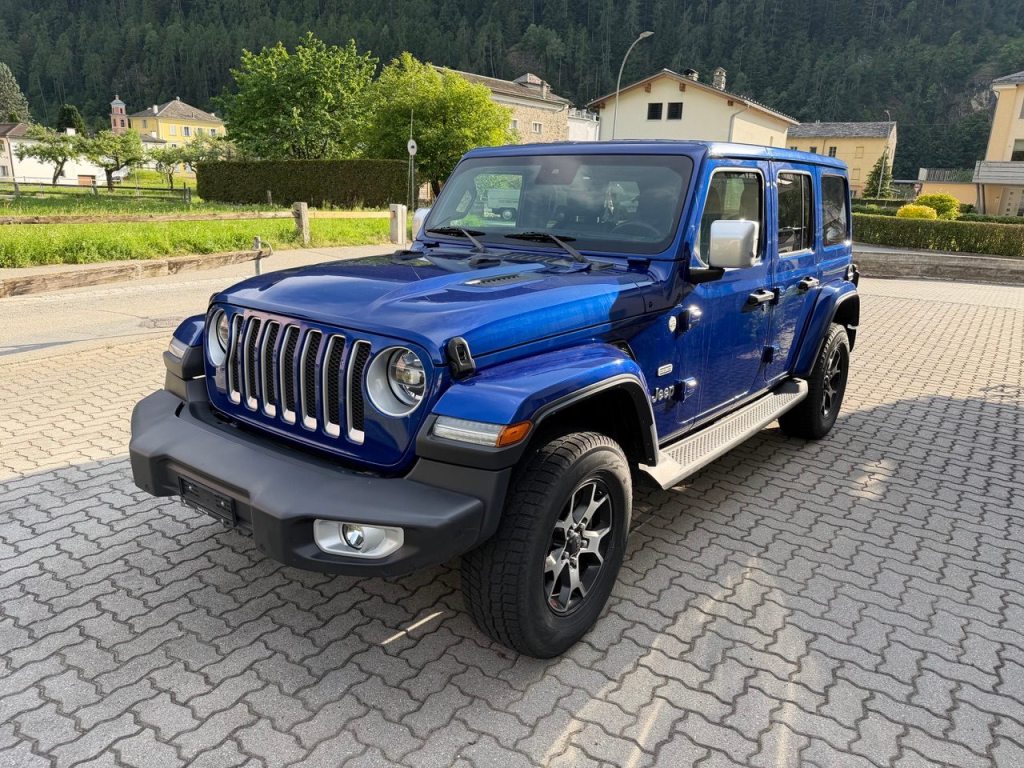 JEEP WRANGLER 2.0 Turbo Sahara Unlimited + pacchetto Overland
