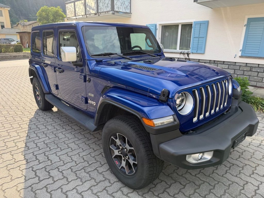 JEEP WRANGLER 2.0 Turbo Sahara Unlimited + pacchetto Overland, Essence, Occasion / Utilisé, Automatique - 2