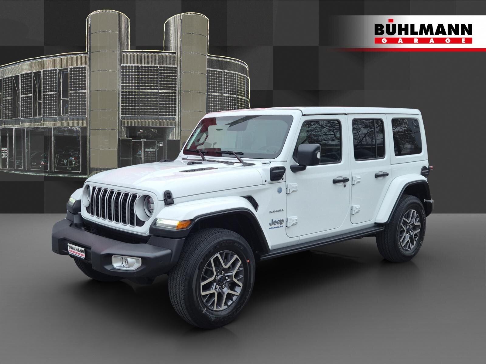 JEEP Wrangler 2.0 Turbo Sahara Unlimited 4xe, Hybride Rechargeable Essence/Électricité, Voiture de démonstration, Automatique