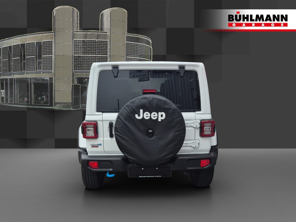 JEEP Wrangler 2.0 Turbo Sahara Unlimited 4xe, Plug-in-Hybrid Benzin/Elektro, Vorführwagen, Automatik - 5