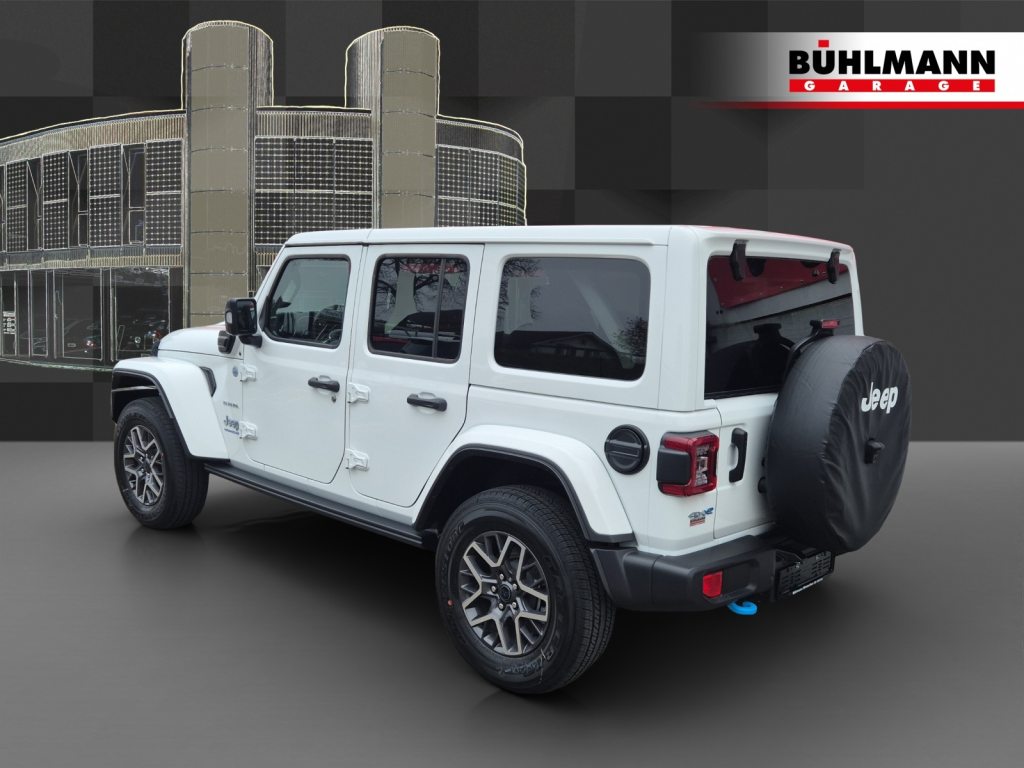 JEEP Wrangler 2.0 Turbo Sahara Unlimited 4xe, Plug-in-Hybrid Benzin/Elektro, Vorführwagen, Automatik - 4