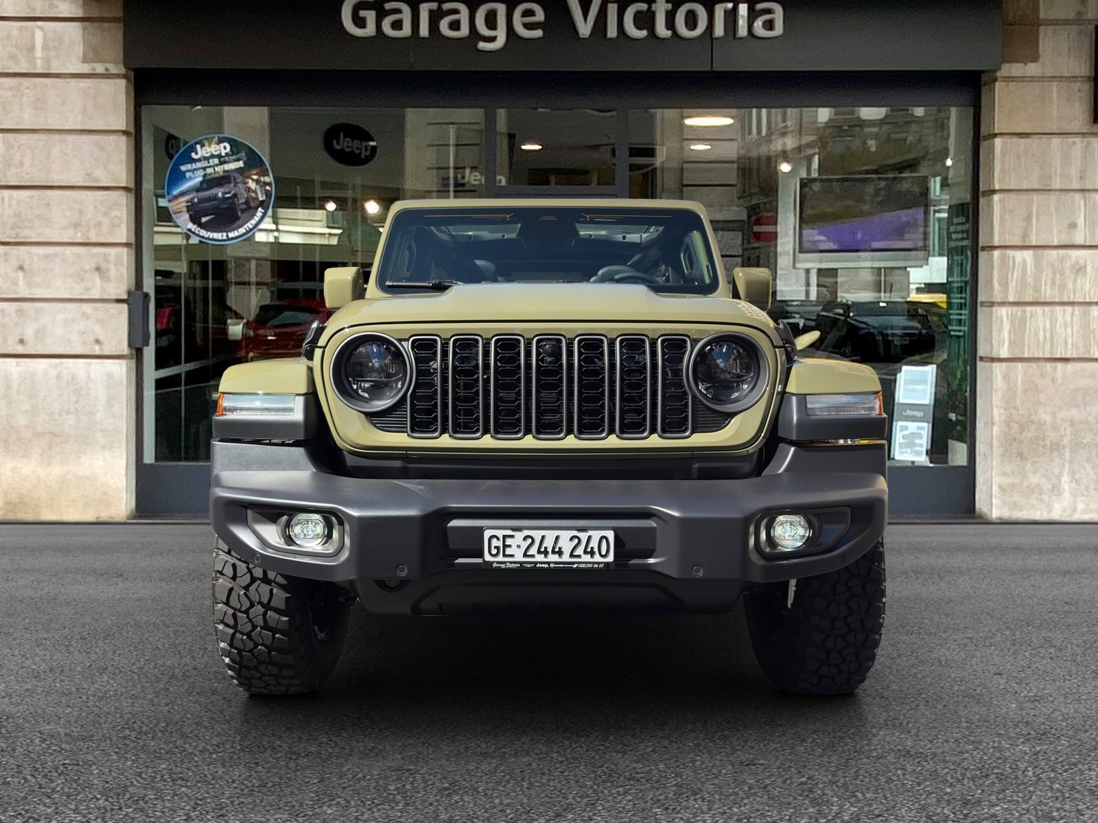 JEEP Wrangler 2.0 PHEV Unlimited Rubicon Automatic Soft Top, Plug-in-Hybrid Benzin/Elektro, Neuwagen, Automat - 2