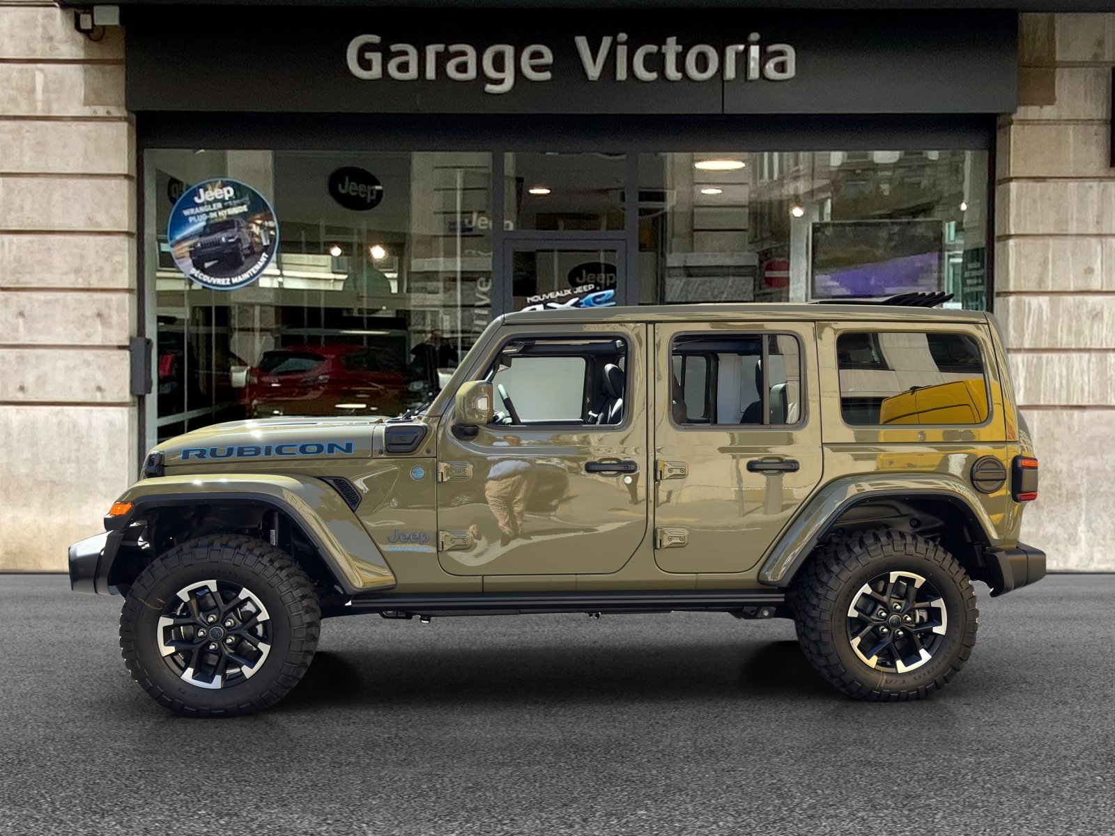 JEEP Wrangler 2.0 PHEV Unlimited Rubicon Automatic Soft Top, Plug-in-Hybrid Benzin/Elektro, Neuwagen, Automat - 4