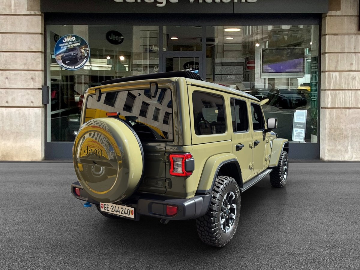 JEEP Wrangler 2.0 PHEV Unlimited Rubicon Automatic Soft Top, Plug-in-Hybrid Benzin/Elektro, Neuwagen, Automat - 7