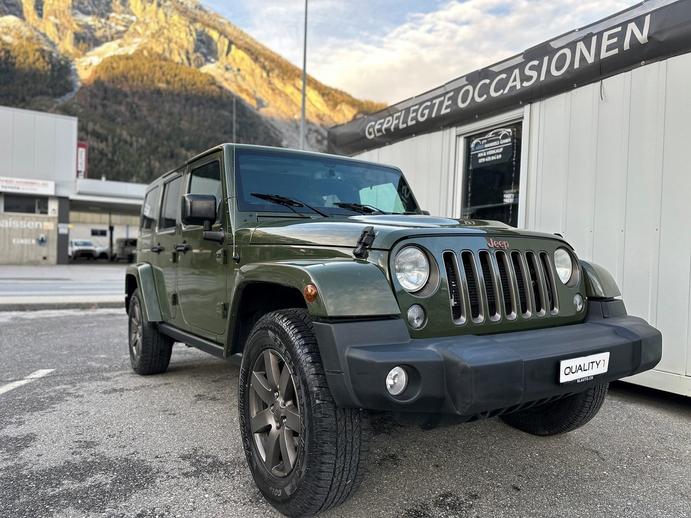 JEEP Wrangler 3.6 Unlimited 75th Anniversary Automatic, Benzin, Occasion / Gebraucht, Automat