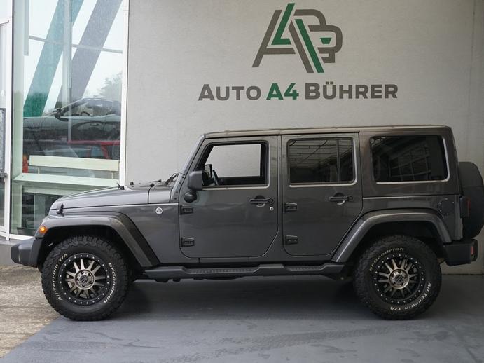 JEEP Wrangler 3.6 4WD Unlimited Sahara Automatic Hard/Softtop, Benzin, Occasion / Gebraucht, Automat