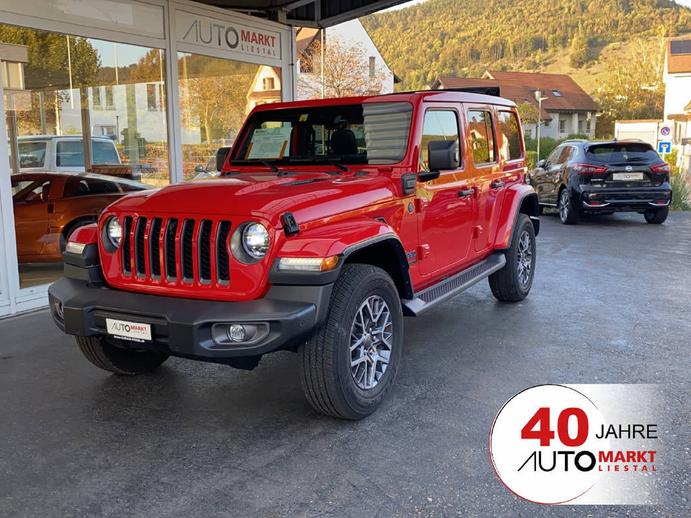 JEEP Wrangler 2.0 Turbo 80th Anniversary Unlimited 4xe, Plug-in-Hybrid Petrol/Electric, Second hand / Used, Automatic