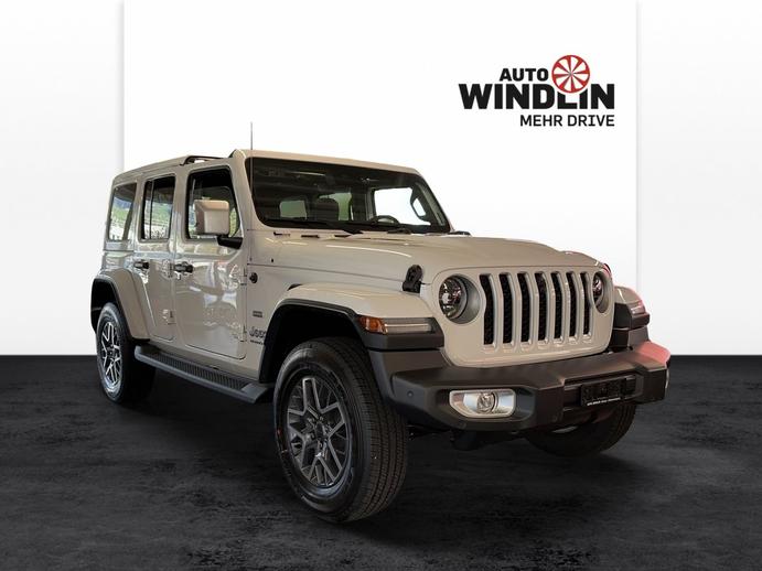 JEEP Wrangler 2.0 Turbo Overland Unlimited 4xe, Plug-in-Hybrid Petrol/Electric, Ex-demonstrator, Automatic
