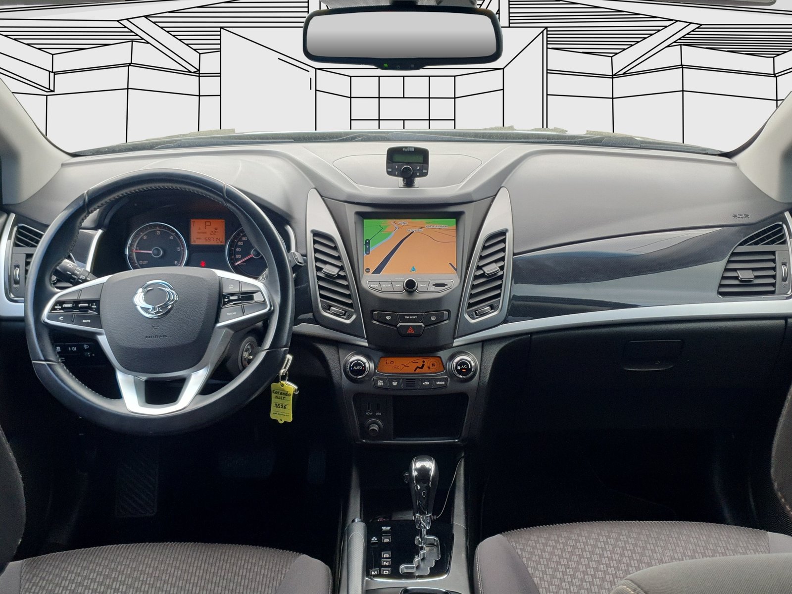 KGM-SSANGYONG Korando 2.2 e-XDi Quartz 4WD, Diesel, Occasion / Gebraucht, Automatik - 6