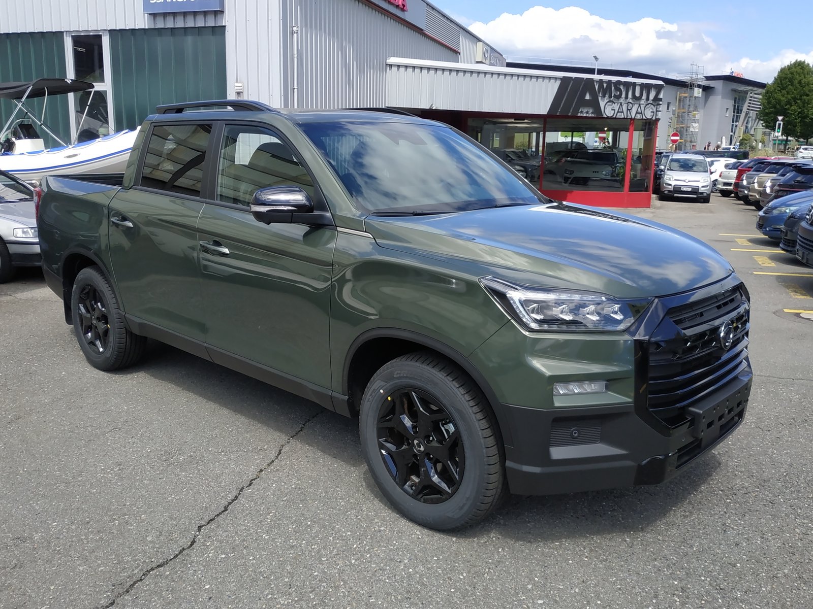 KGM-SSANGYONG Musso 2.2 Blackline 4WD Automat, Diesel, Voiture nouvelle, Automatique - 2
