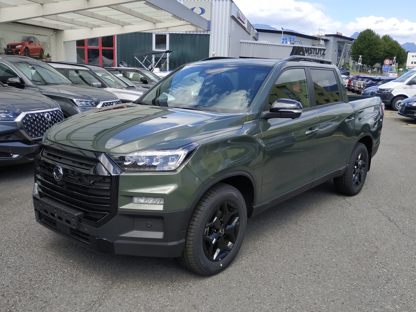 KGM-SSANGYONG Musso 2.2 Blackline 4WD Automat, Diesel, Voiture nouvelle, Automatique - 3