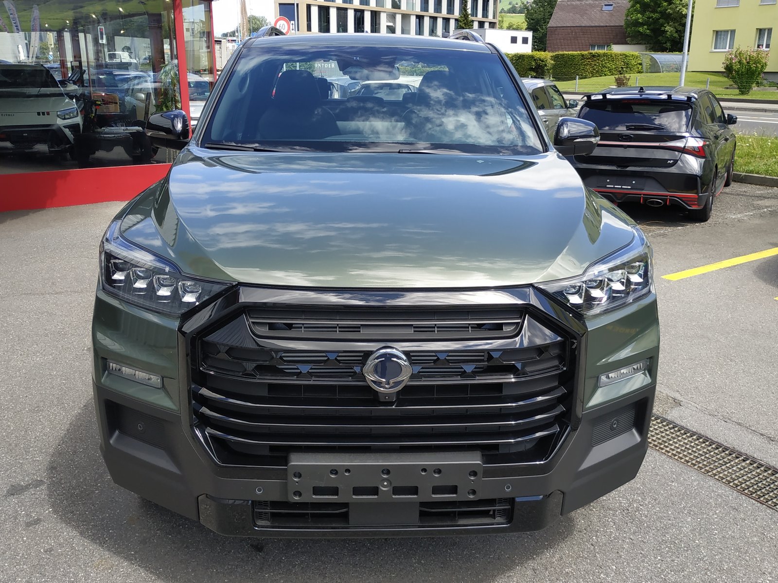 KGM-SSANGYONG Musso 2.2 Blackline 4WD Automat, Diesel, Voiture nouvelle, Automatique - 4
