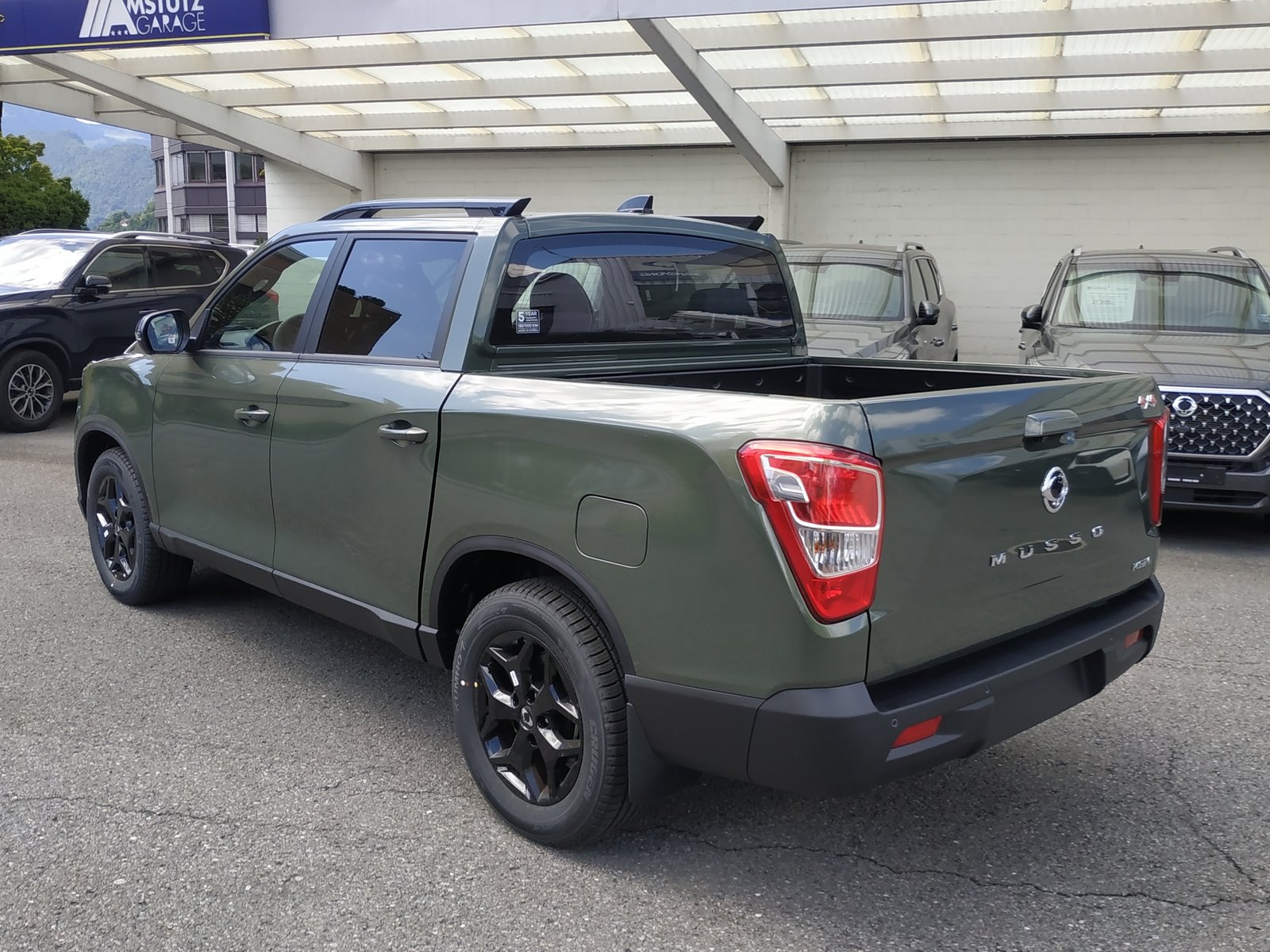 KGM-SSANGYONG Musso 2.2 Blackline 4WD Automat, Diesel, Voiture nouvelle, Automatique - 5