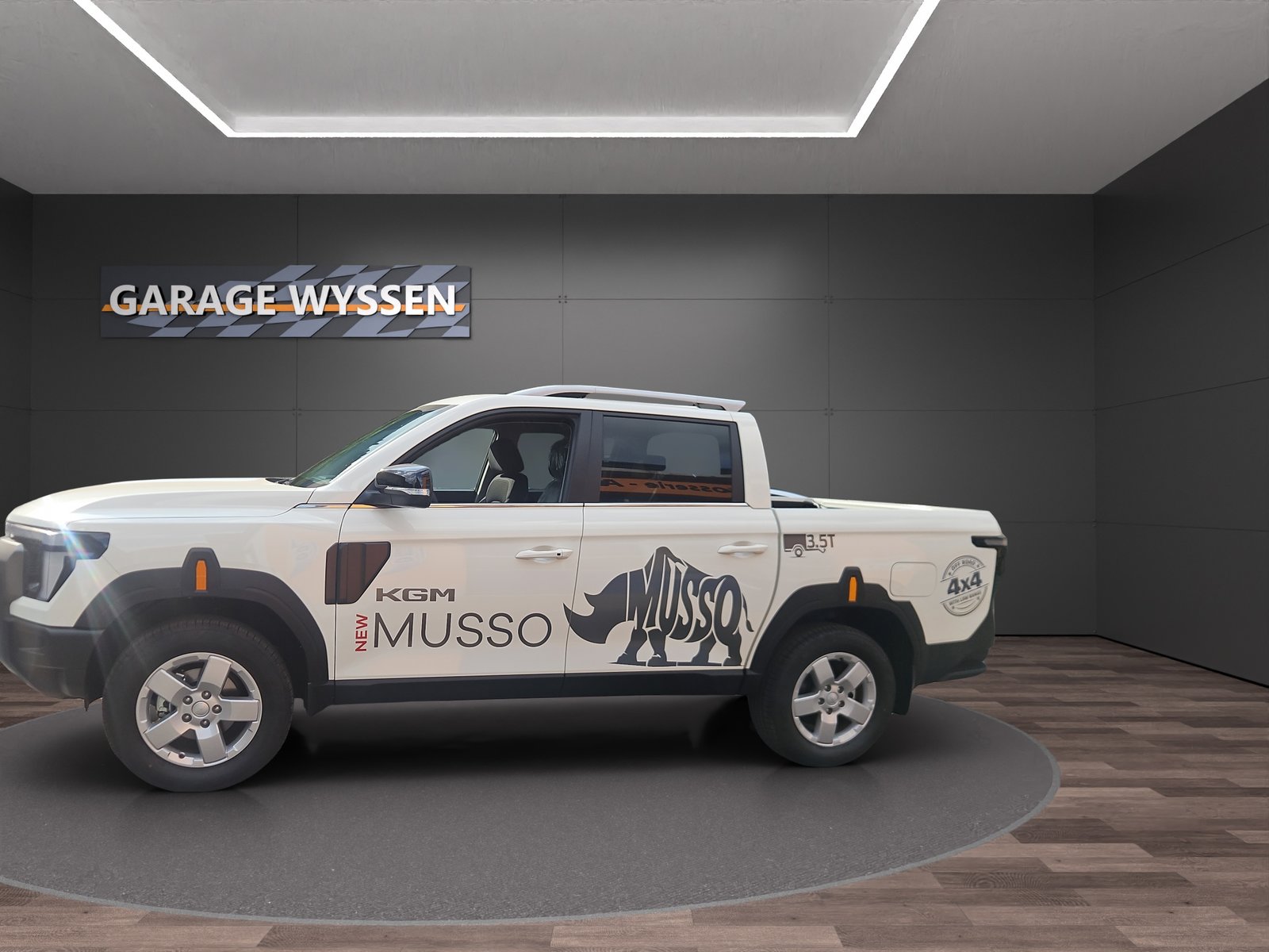 KGM-SSANGYONG Musso 2.2 Platinum, Diesel, Voiture nouvelle, Automatique - 3