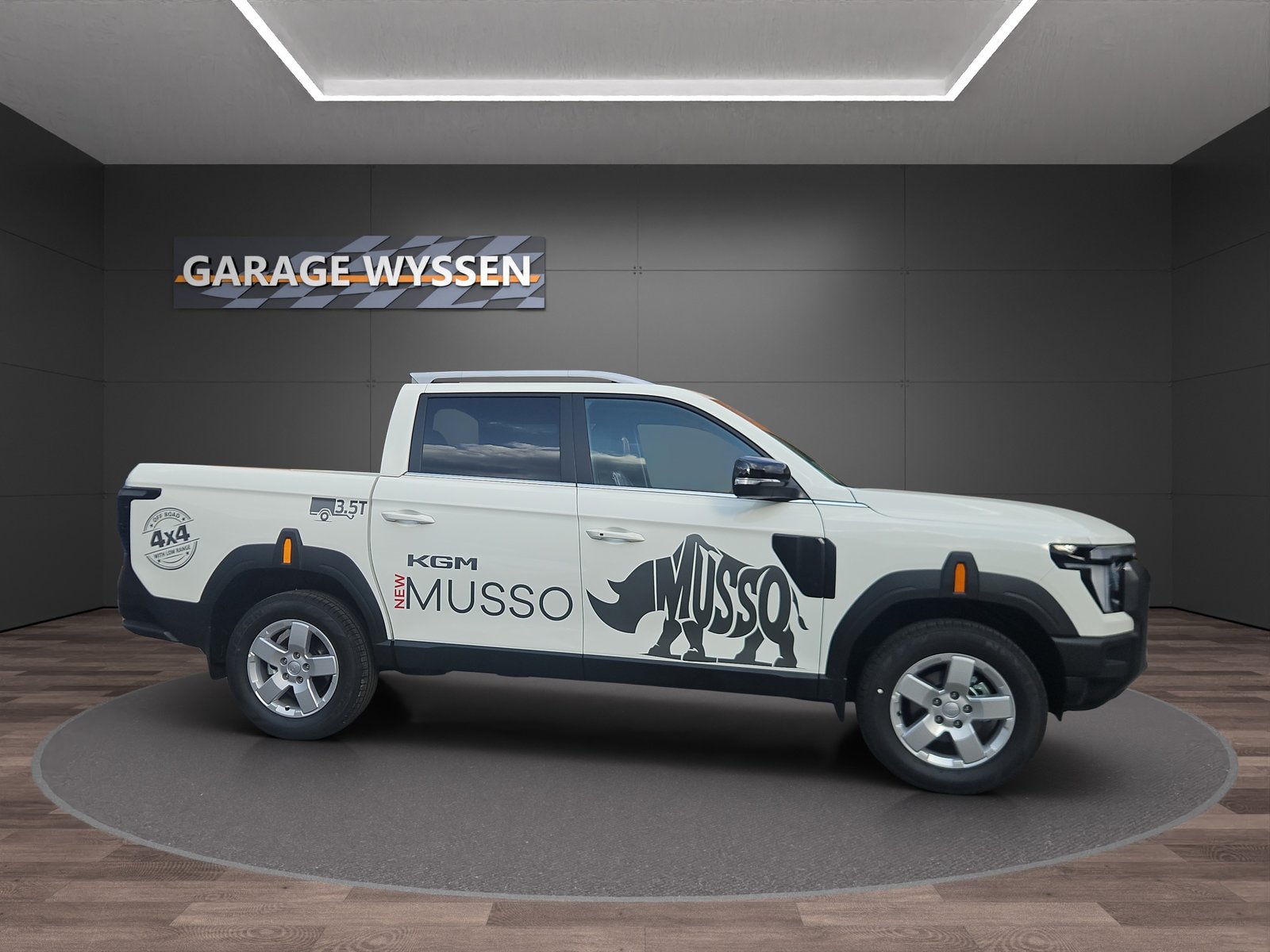 KGM-SSANGYONG Musso 2.2 Platinum, Diesel, Voiture nouvelle, Automatique - 7