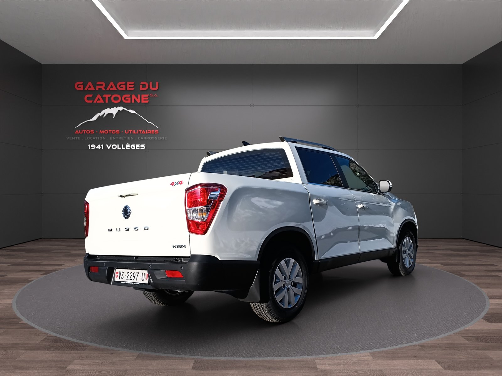 KGM-SSANGYONG Musso 2.2 Platinum 4WD A, Diesel, Occasion / Utilisé, Automatique - 4