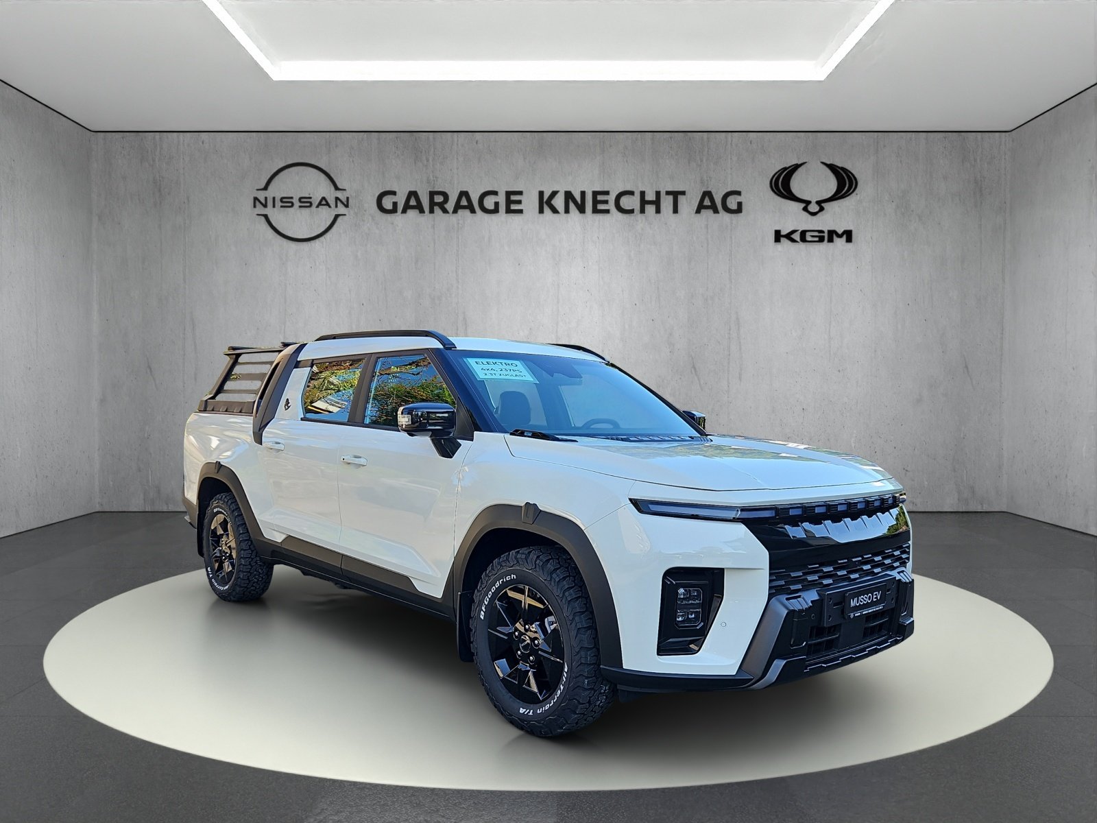 KGM-SSANGYONG Musso EV Blackline, Électrique, Voiture de démonstration, Automatique - 2