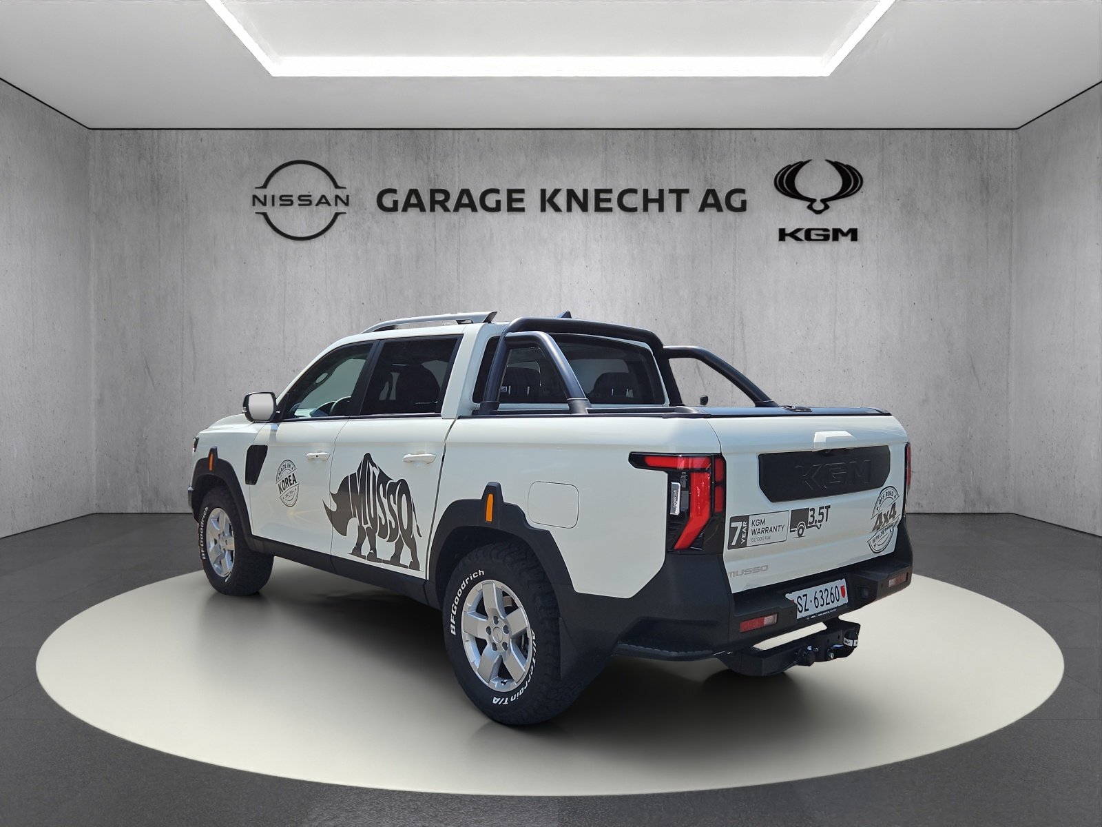 KGM-SSANGYONG Musso 2.2 e-XDI Titanium, Diesel, Véhicule neuf pré-immatriculé, Automatique - 6