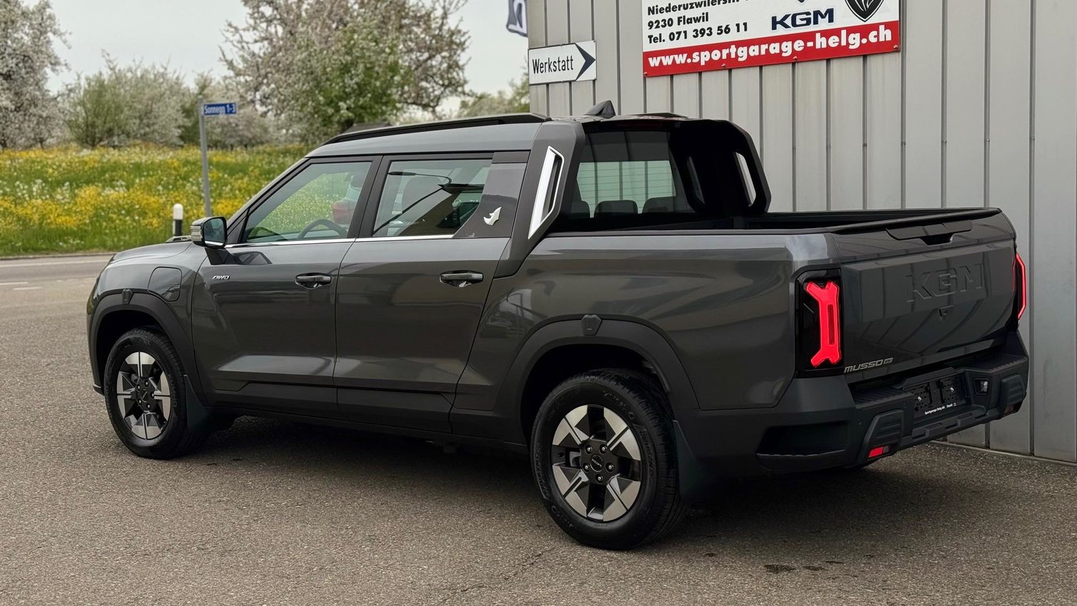 KGM-SSANGYONG Musso EV Platinum, Electric, New car, Automatic - 4