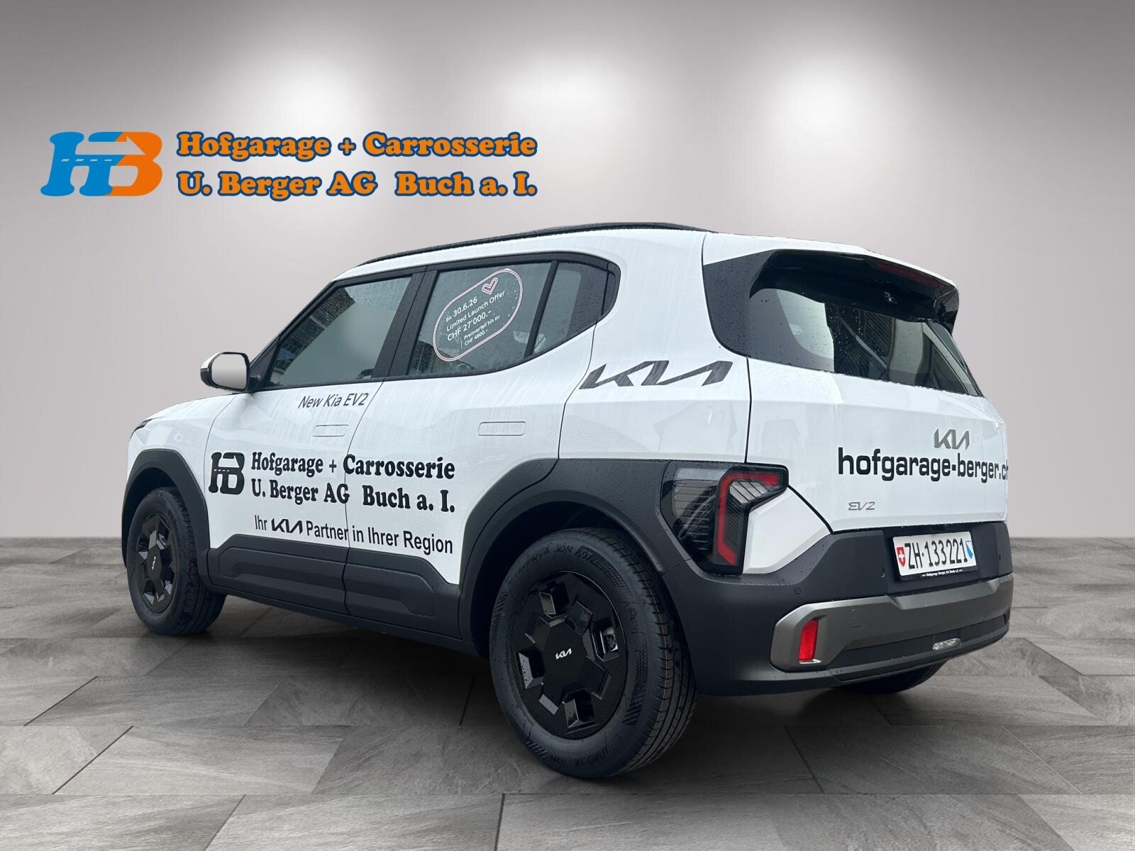KIA EV2 42.2 kWh Air 4P, Électrique, Voiture de démonstration, Automatique - 4