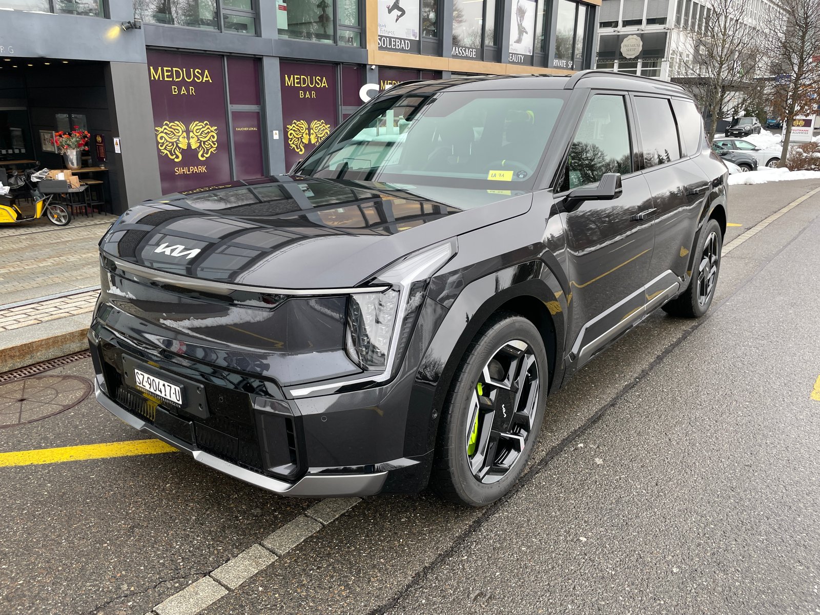 KIA EV9 99,8 kWh GT 4x4 mit Panorama Schiebedach und Digital