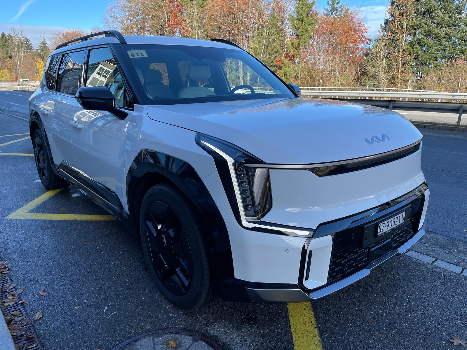 KIA EV9 99,8 kWh GT-Line 4x4 mit Panoramadach, Électrique, Voiture nouvelle, Automatique - 2