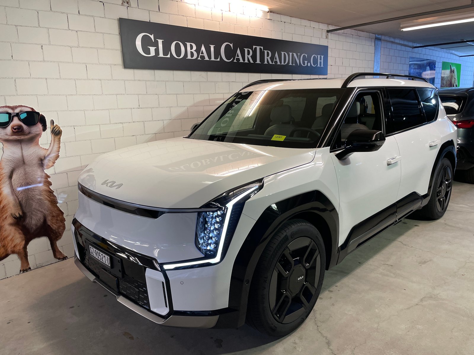 KIA EV9 99,8 kWh GT-Line 4x4 mit Panoramadach, 7-Sitzer, AHK