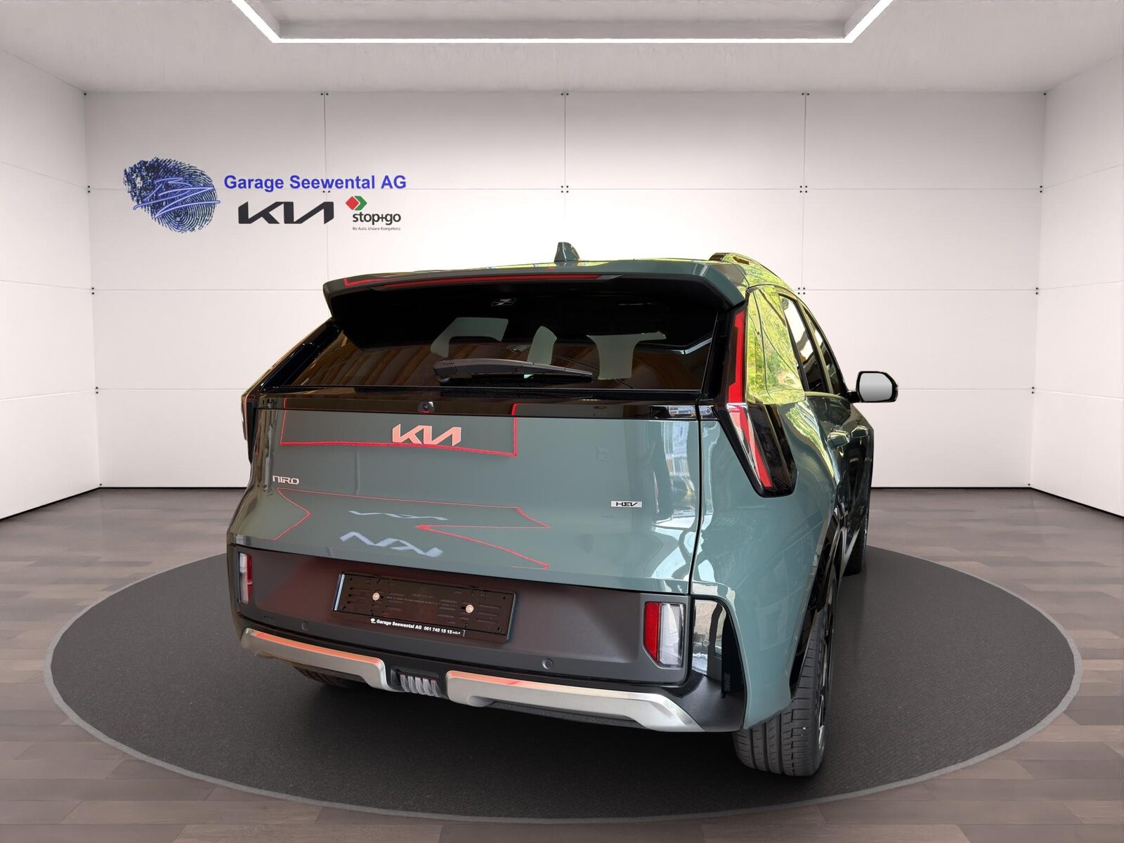 KIA Niro 1.6 GDi Hybrid Style, Hybride Integrale Benzina/Elettrica, Auto nuove, Automatico - 4