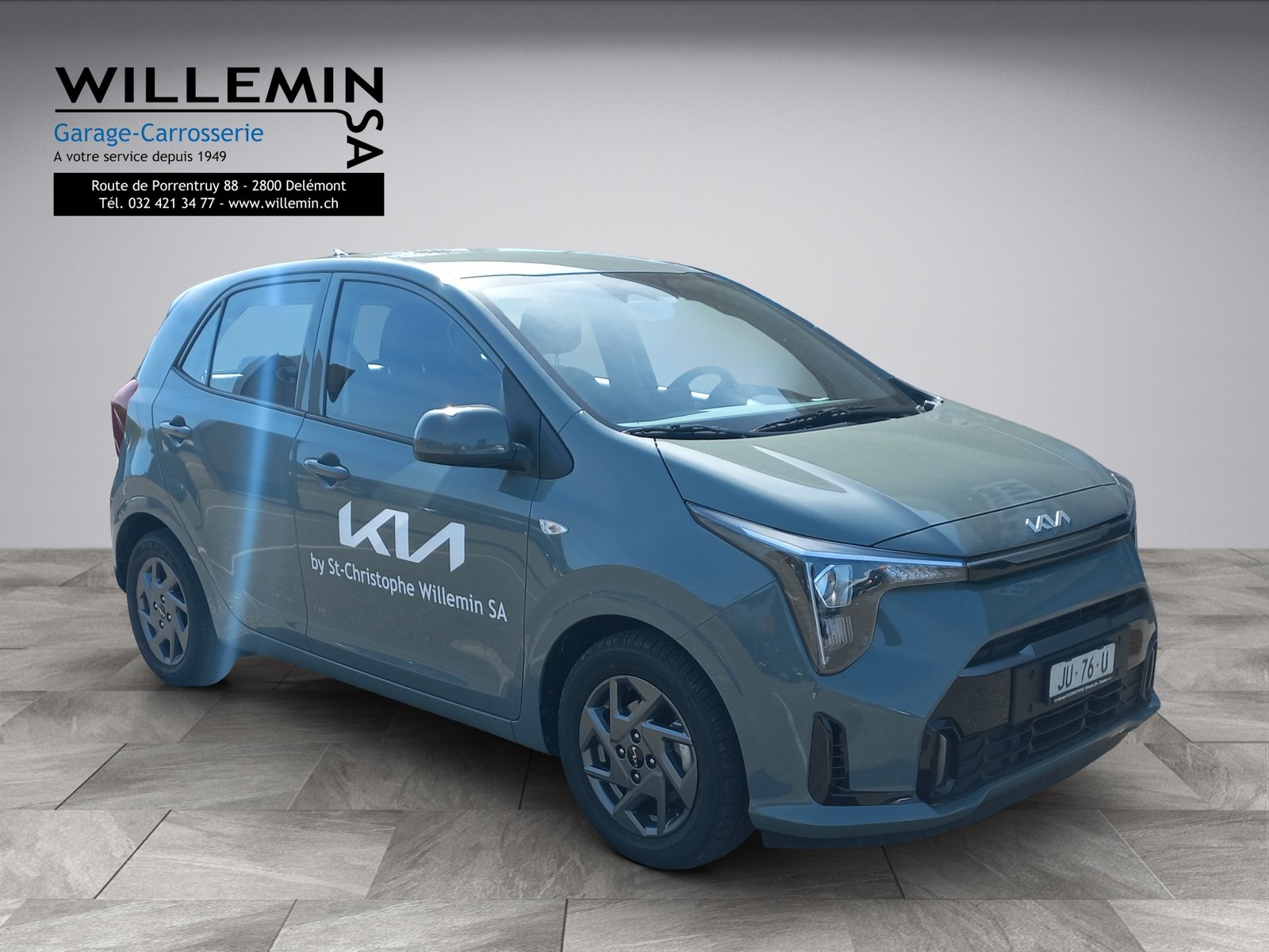 KIA Picanto 1.0 CVVT First Edition Automatic, Benzin, Vorführwagen, Automatik - 3