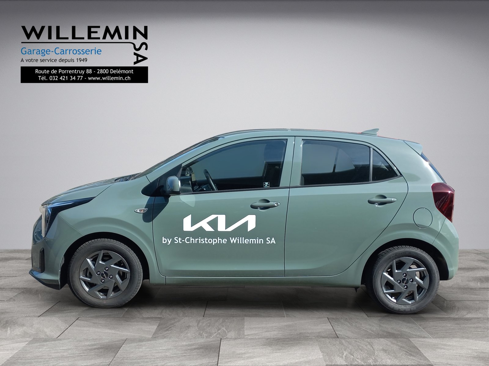 KIA Picanto 1.0 CVVT First Edition Automatic, Benzin, Vorführwagen, Automatik - 5