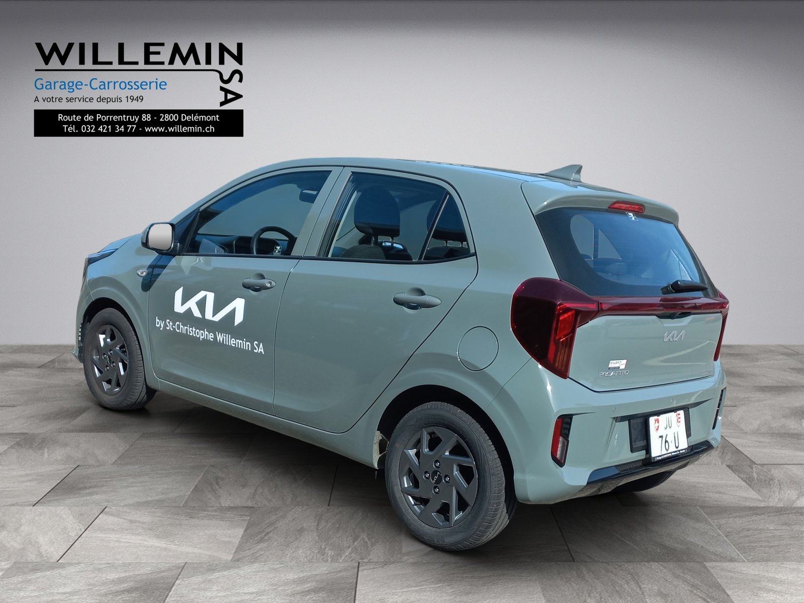KIA Picanto 1.0 CVVT First Edition Automatic, Benzin, Vorführwagen, Automatik - 6