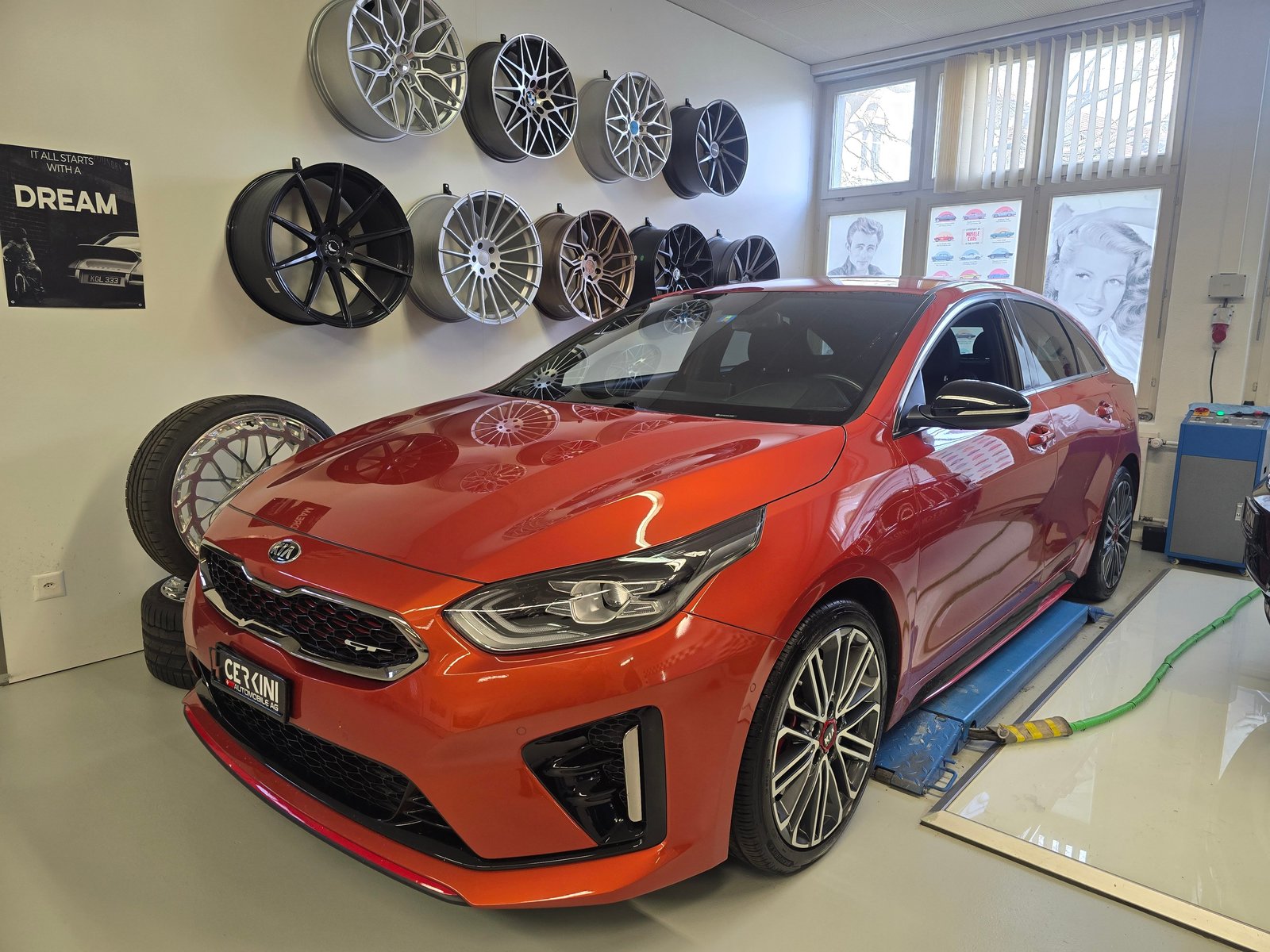 KIA ProCeed 1.6 T-GDi GT DCT, Essence, Occasion / Utilisé, Automatique - 7