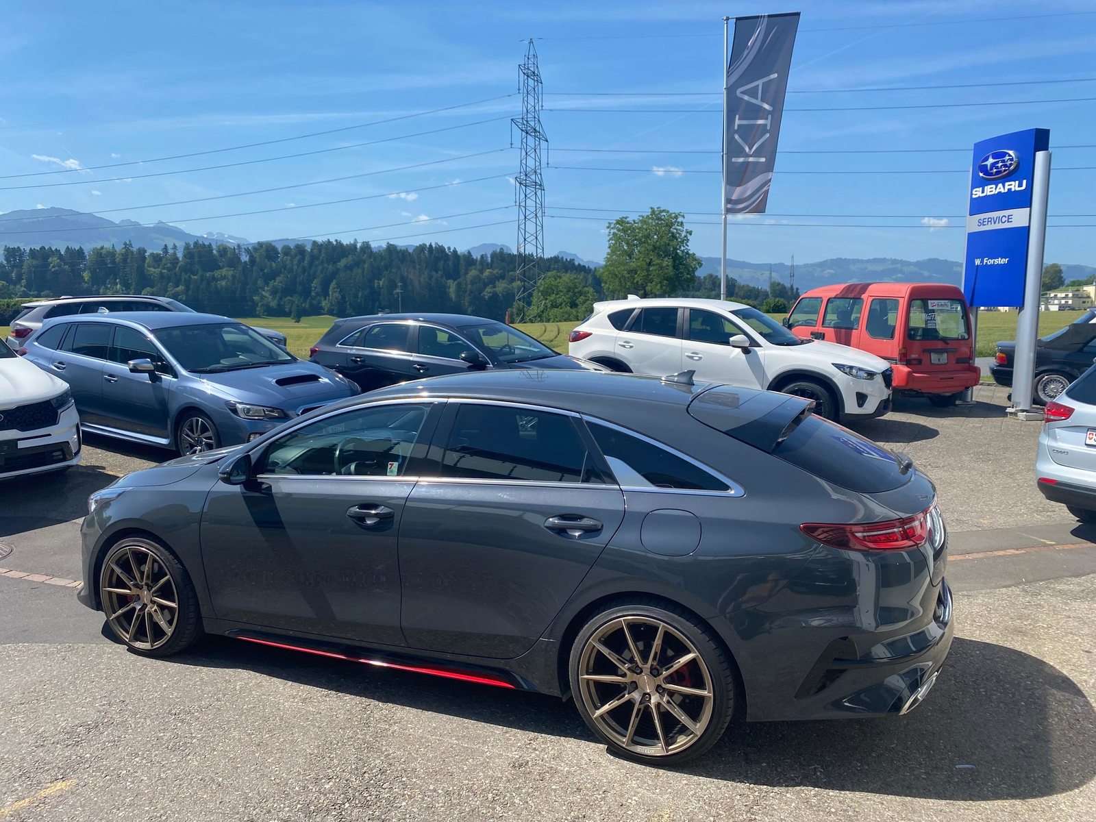 KIA ProCeed 1.6 T-GDi GT, Benzin, Occasion / Gebraucht, Automatik - 7
