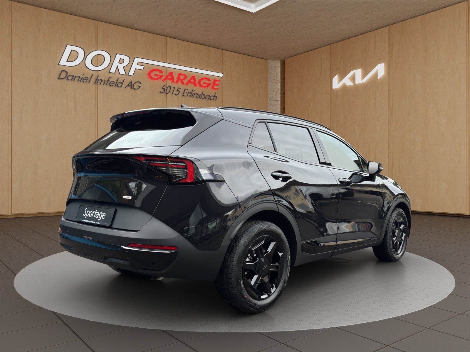 KIA Sportage 1.6 T-GDi Hybrid Black Edition, Hybride Integrale Benzina/Elettrica, Auto nuove, Automatico - 4