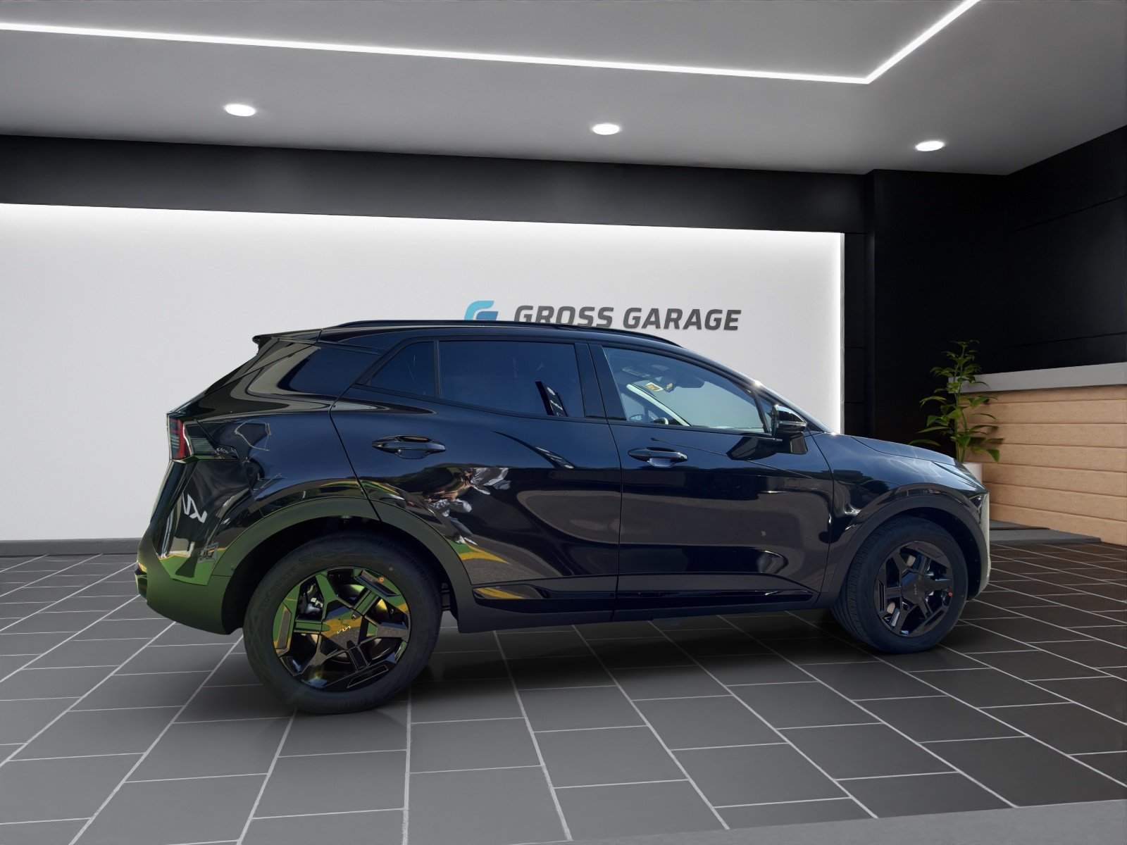 KIA Sportage 1.6 T-GDi Hybrid Black Editio, Voll-Hybrid Benzin/Elektro, Neuwagen, Automatik - 3