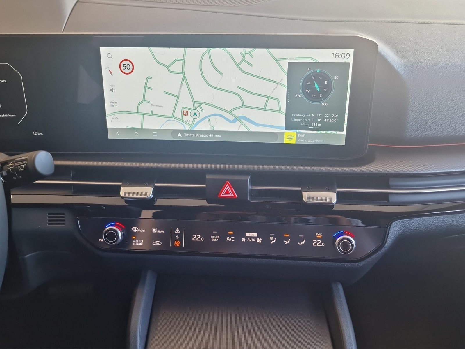 KIA Sportage 1.6 T-GDi Hybrid Black Edition, Voll-Hybrid Benzin/Elektro, Neuwagen, Automatik - 6
