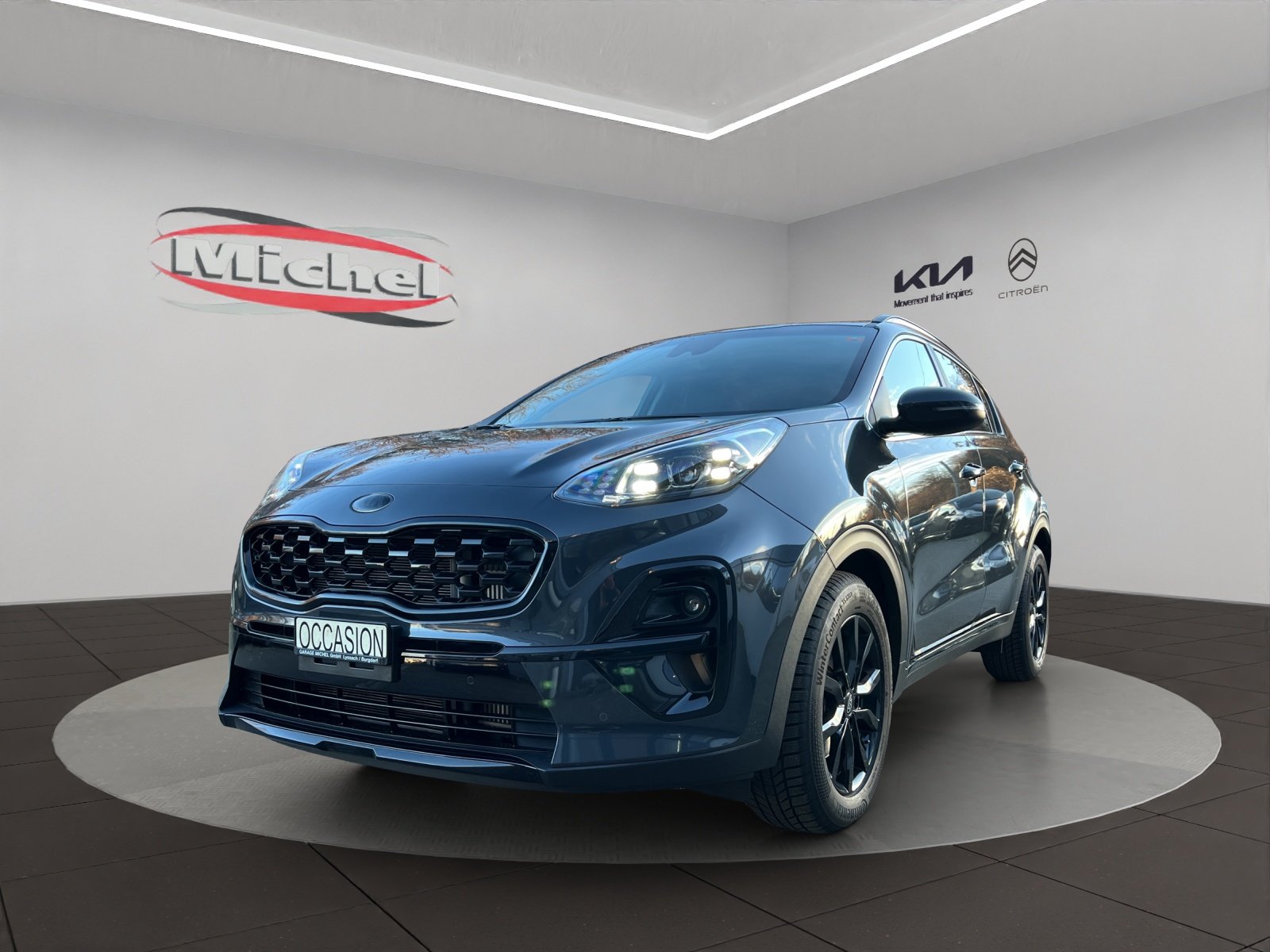 KIA Sportage 1.6CRDi Mild Hybrid Black Edition 4WD DCT / inkl. W