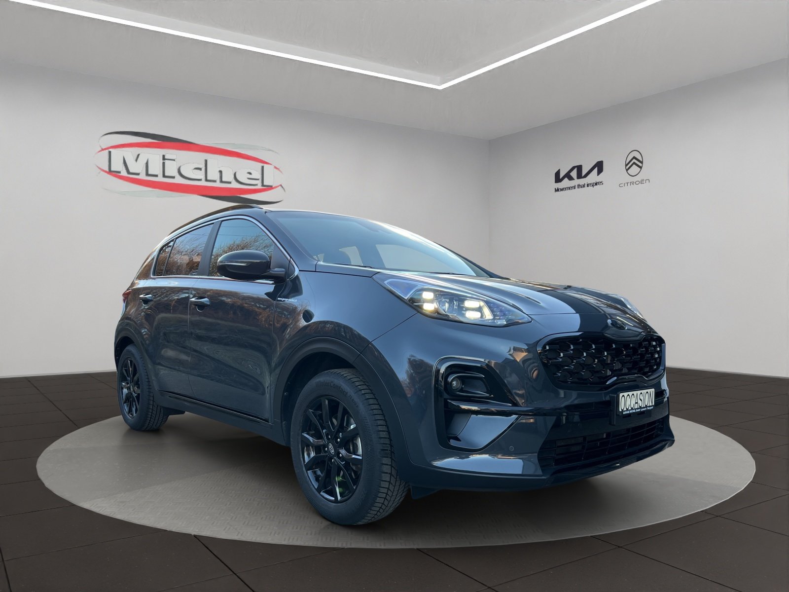KIA Sportage 1.6CRDi Mild Hybrid Black Edition 4WD DCT / inkl. W, Mild-Hybrid Diesel/Elektro, Occasion / Gebraucht, Automatik - 3