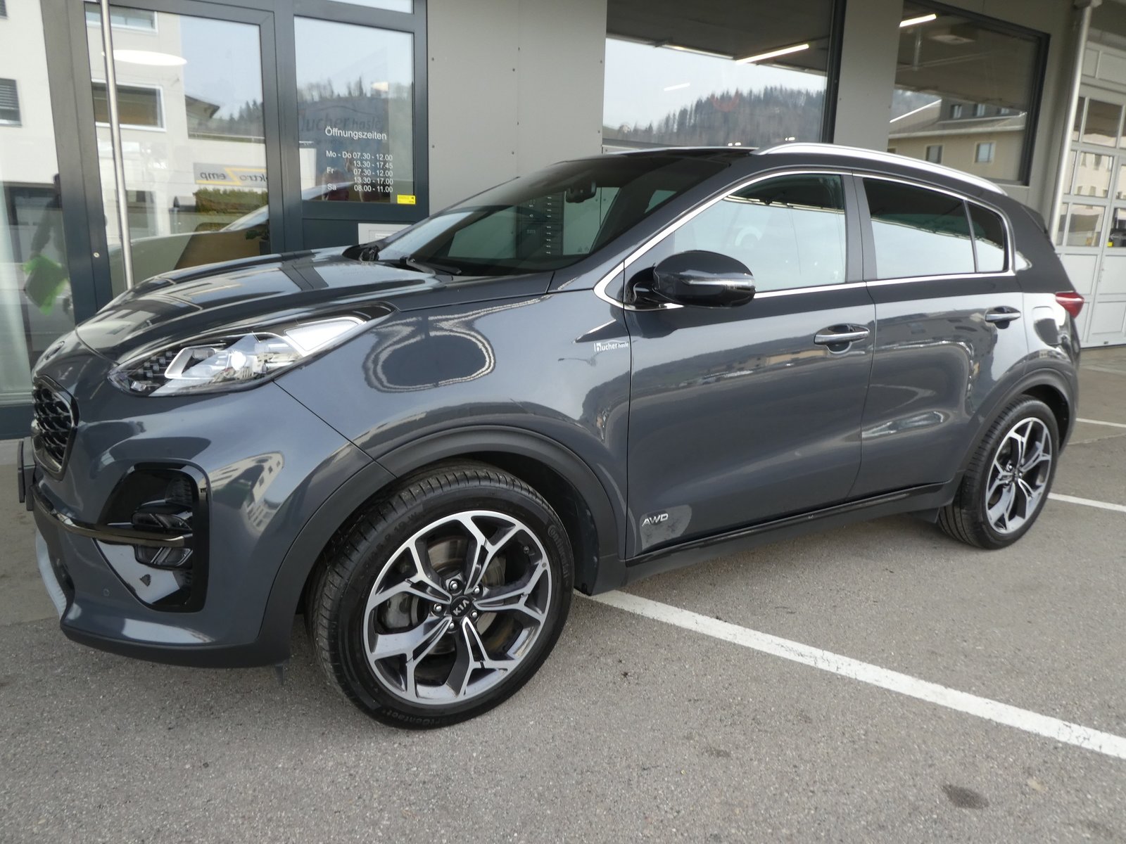 KIA Sportage 1.6CRDi Mild Hybrid GT-Line 4WD DCT, Hybride Léger Diesel/Électricité, Occasion / Utilisé, Automatique - 2