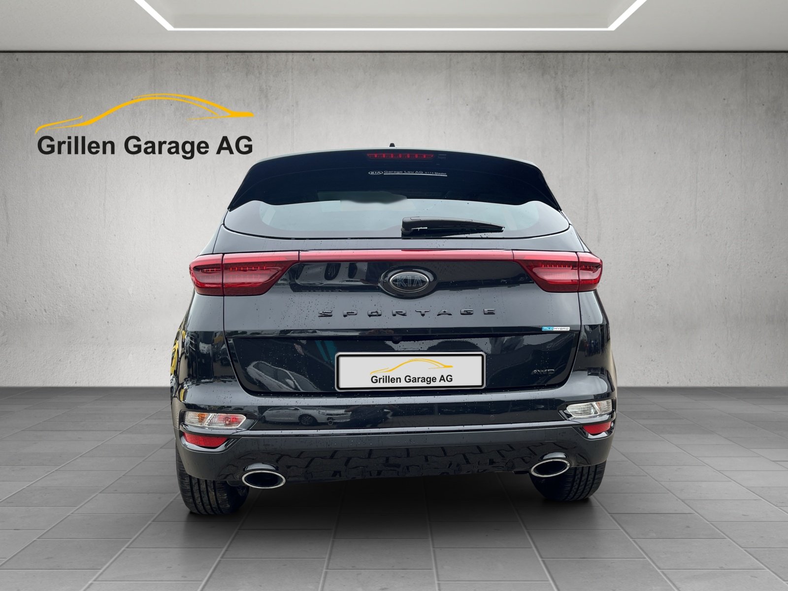 KIA Sportage 1.6 CRDi MHEV Black Edition, Mild-Hybrid Diesel/Elektro, Occasion / Gebraucht, Automatik - 4