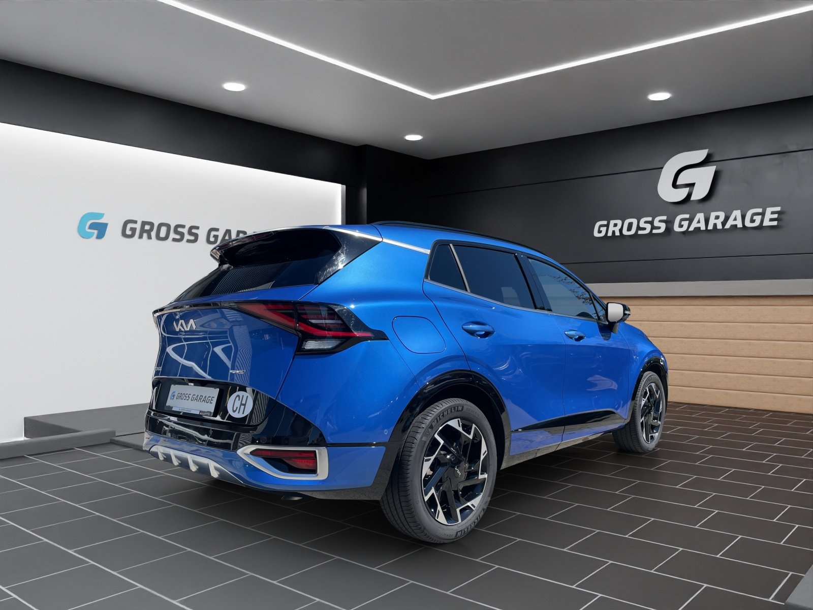 KIA Sportage 1.6 T-GDi PHEV GT-Line, Hybride Intégral Essence/Électricité, Occasion / Utilisé, Automatique - 4