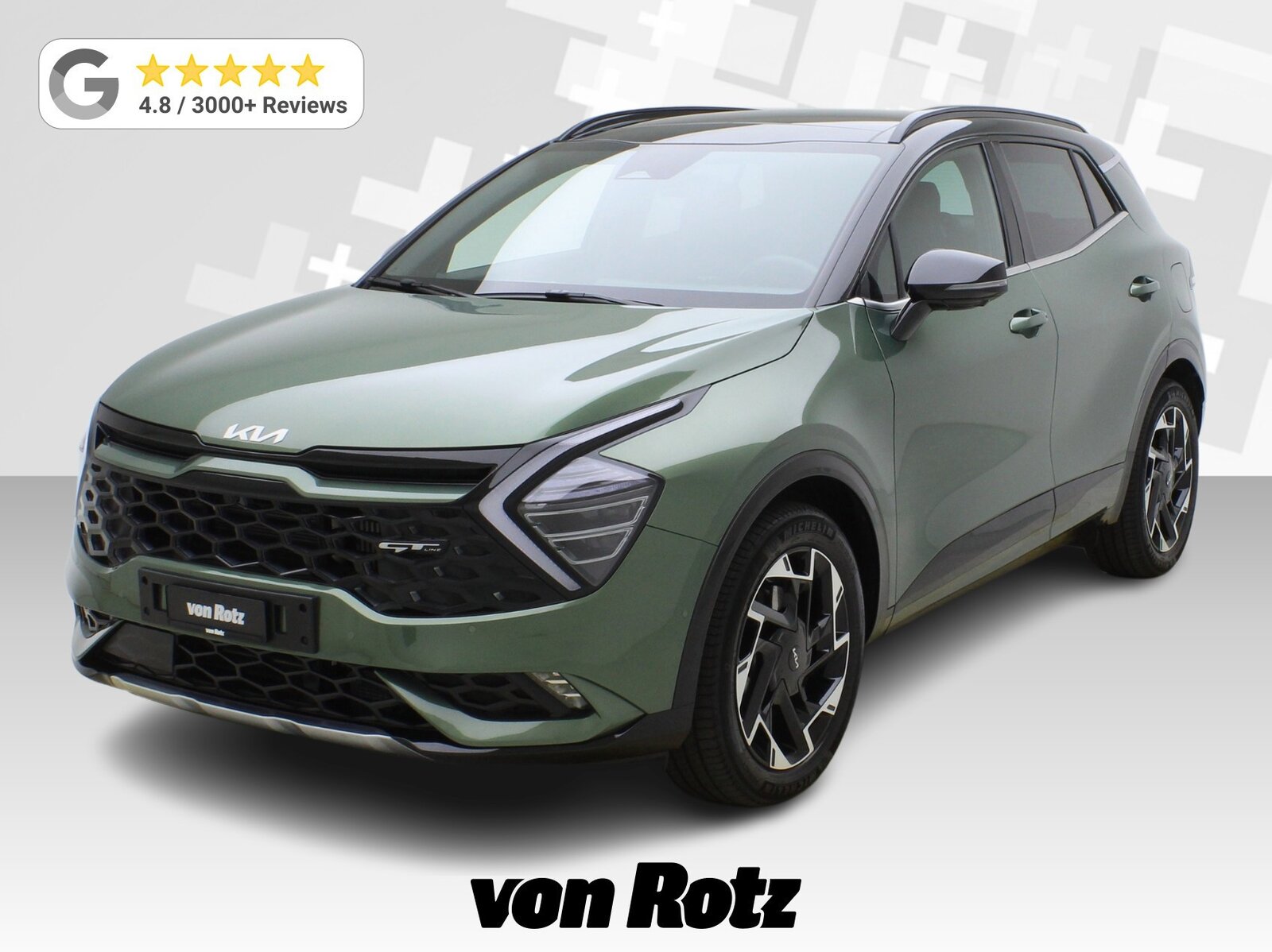 KIA Sportage 1.6 T-GDi PHEV GT-Line 4x4, Plug-in-Hybrid Petrol/Electric, Second hand / Used, Automatic