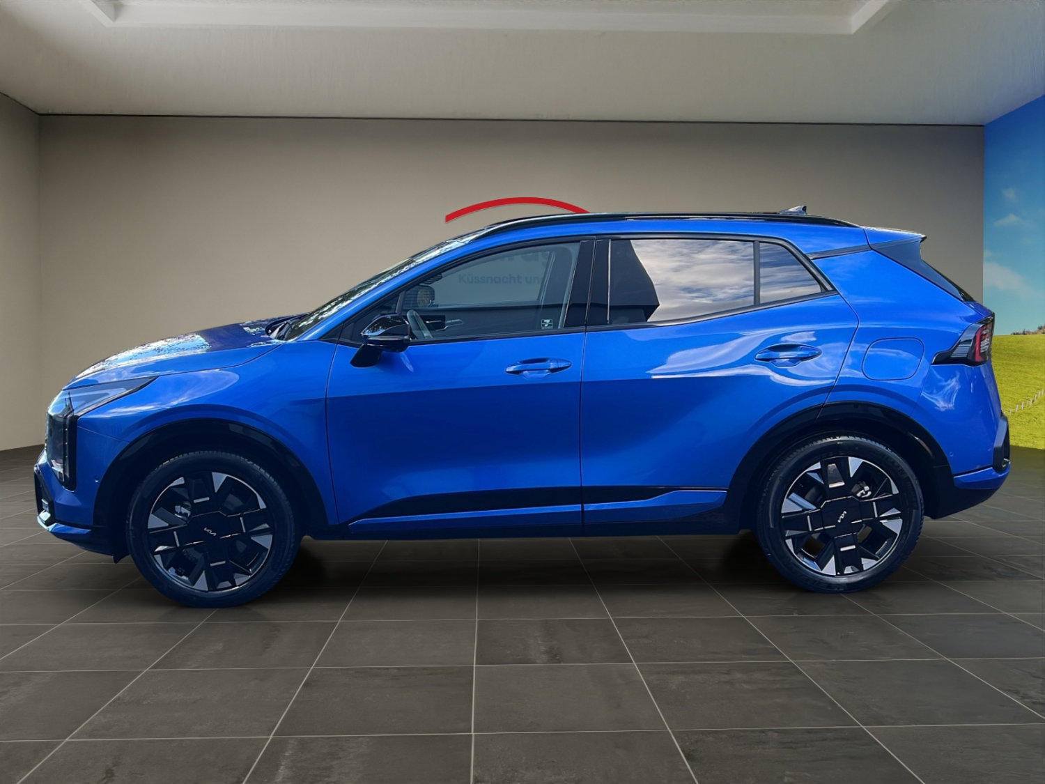 KIA Sportage 1.6 T-GDi Hybrid GT-Line, Hybride Intégral Essence/Électricité, Voiture de démonstration, Automatique - 2