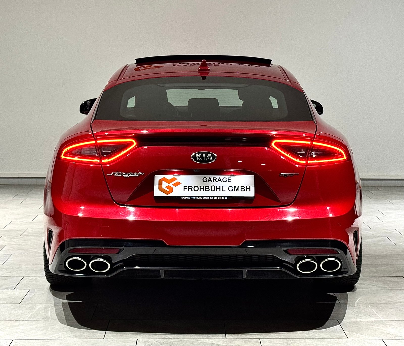 KIA Stinger 3.3 T-GDi GT Automat AWD 1.Hand CH, Essence, Occasion / Utilisé, Automatique - 6